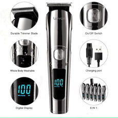ماشین اصلاح موی سر و صورت شارژی وویور مدل FK-8688T