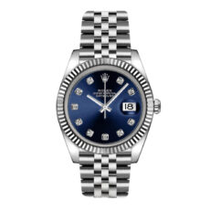 ساعت مچی عقربهای مردانه مدل دیت جاست بند فلزی کد 1