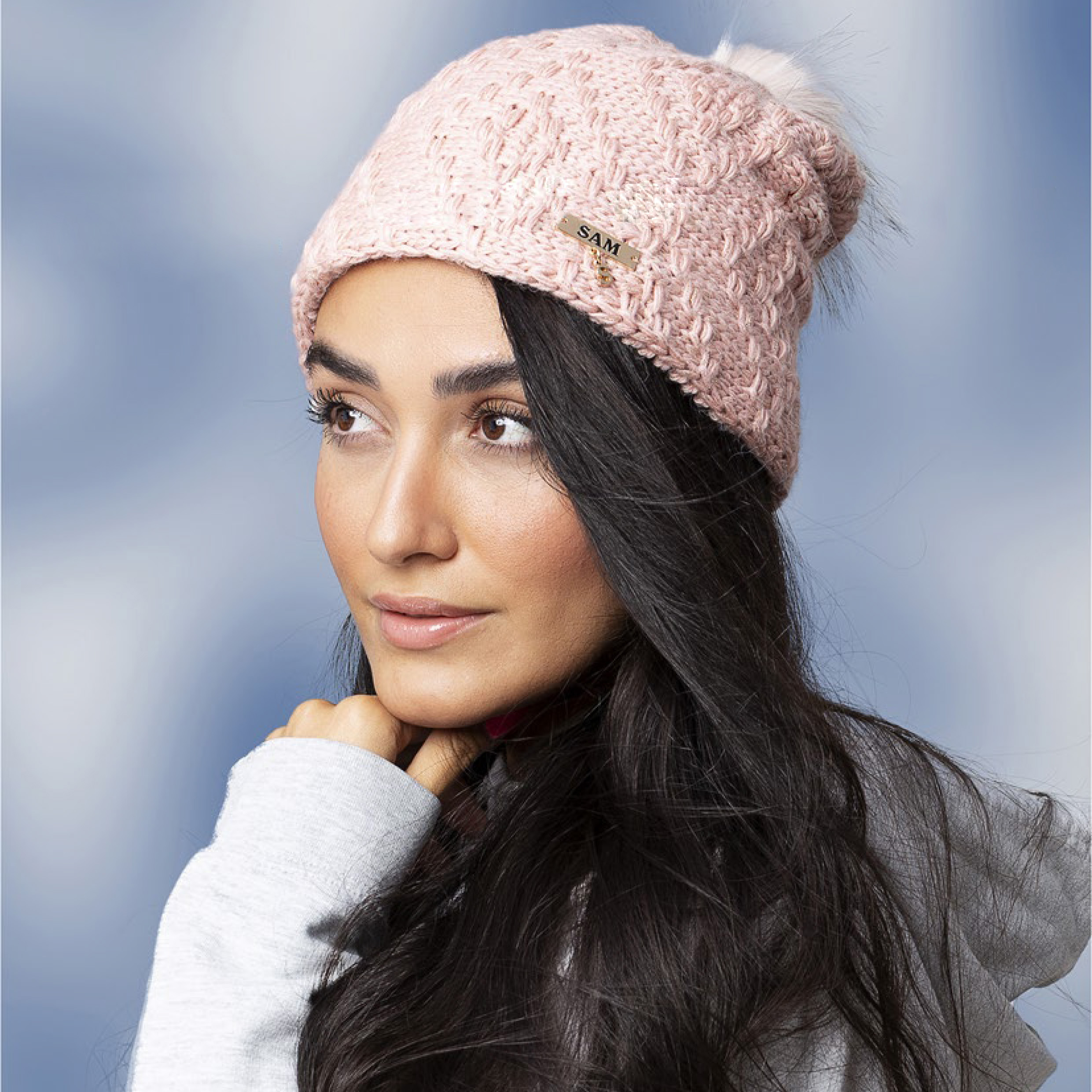 کلاه بافتنی سام مدل 449 داخل خز