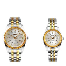 ست ساعت مچی زنانه و مردانه اسکمی مدل  9098 کد 02