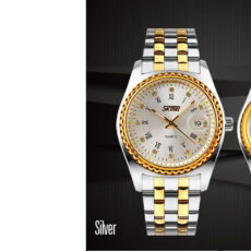 ست ساعت مچی زنانه و مردانه اسکمی مدل  9098 کد 02