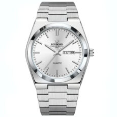 ساعت مچی عقربه‌ای کوارتز مردانه بین باند مدل قفل مخفی 1853 کد 005