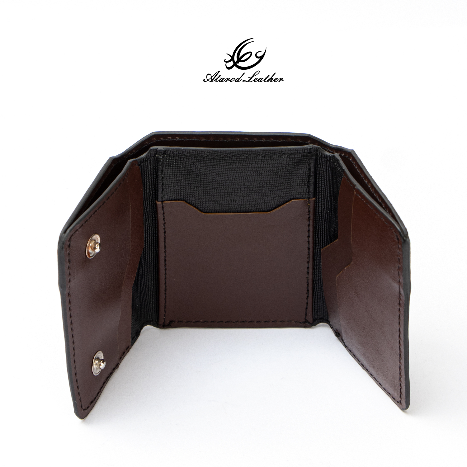 کیف پول چرم عطارد مدل چرم طبیعی کد K56
