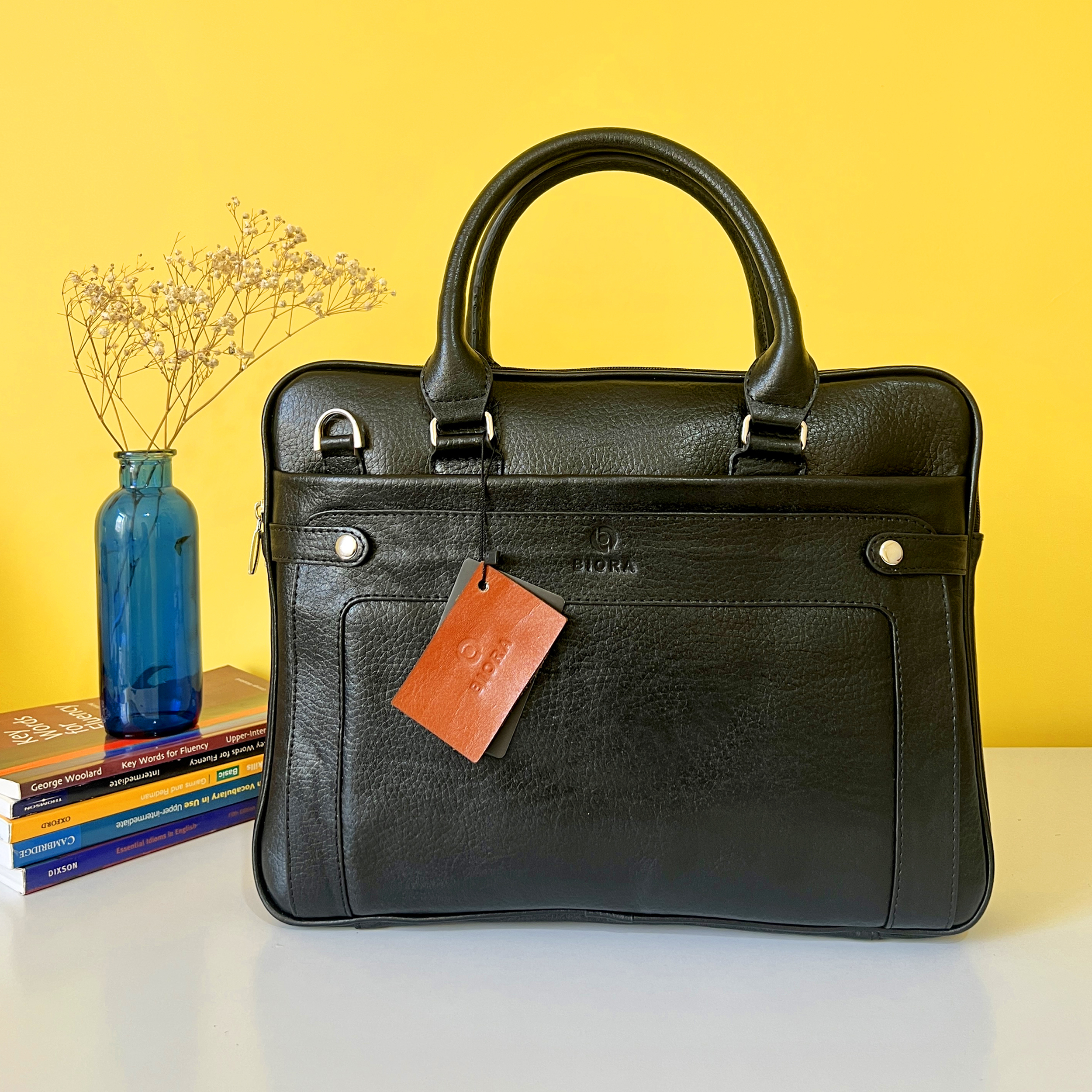 کیف اداری مردانه بیورا مدل چرم طبیعی کد eez30