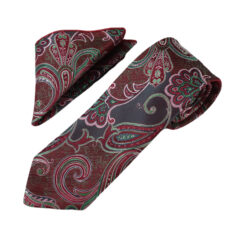 کراوات و دستمال جیب مردانه نسن مدل V34