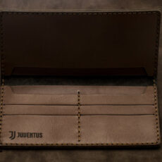 کیف پول چرمینه اسپرت طرح یوونتوس کد 4009