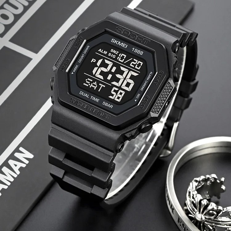 ساعت مچی دیجیتال اسکمی مدل 1988BK