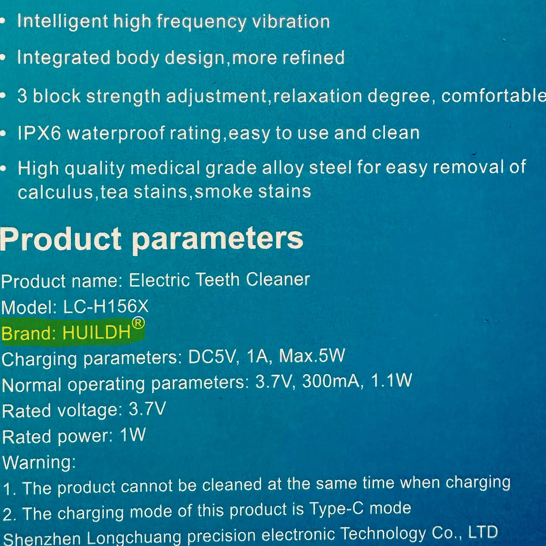 مسواک برقی هایلد مدل LC-H156X به همراه یک سری یدک
