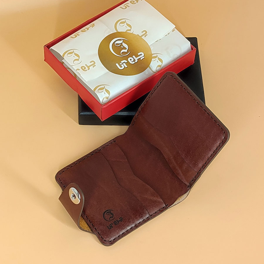 کیف پول خانه چرم آنا مدل 57778