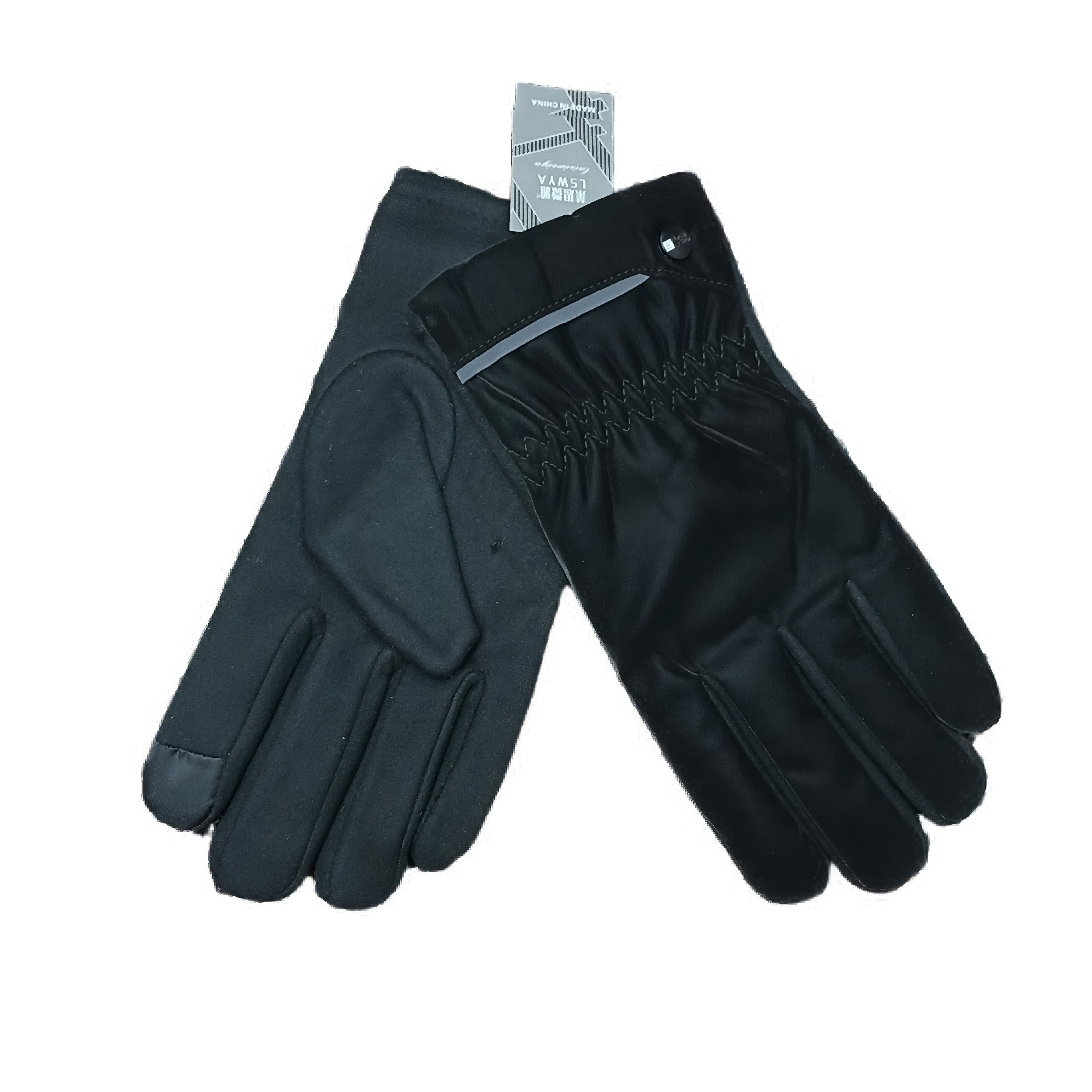 دستکش مردانه مدل تو خز تاچ دار دگمه دار کد ۰۱۳۲