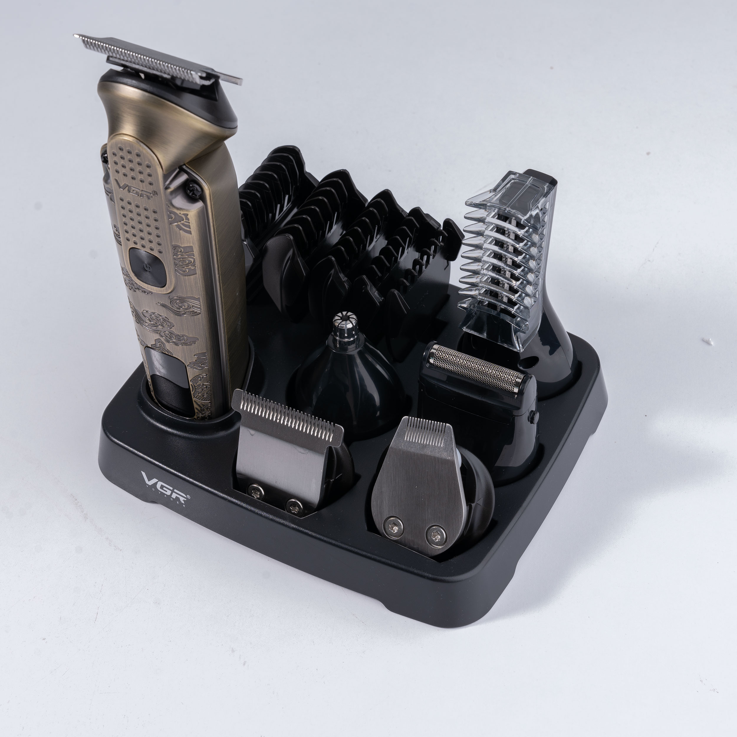 ست ماشین اصلاح موی سر و صورت و بدن وی جی ار مدل V-095