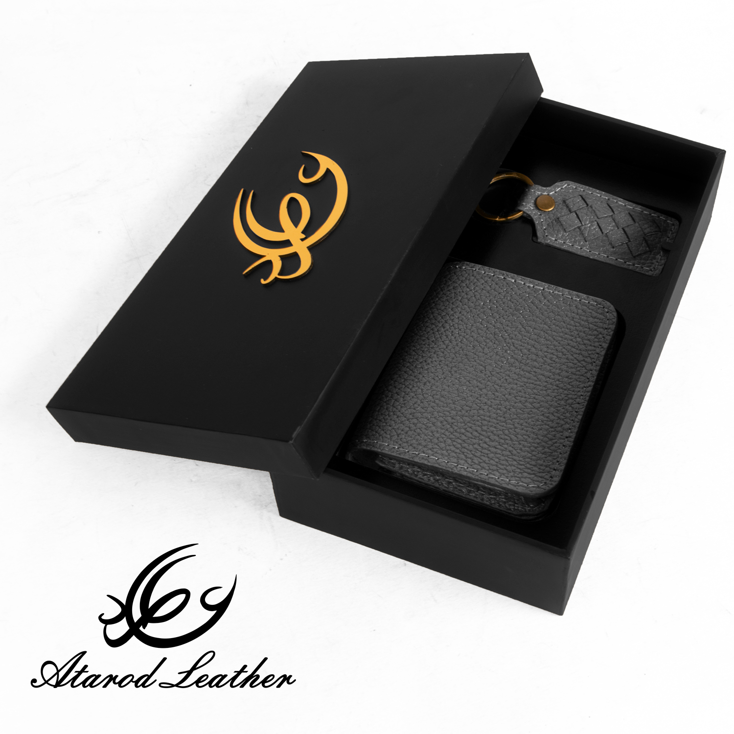 ست هدیه چرم عطارد مدل چرم طبیعی کد A58