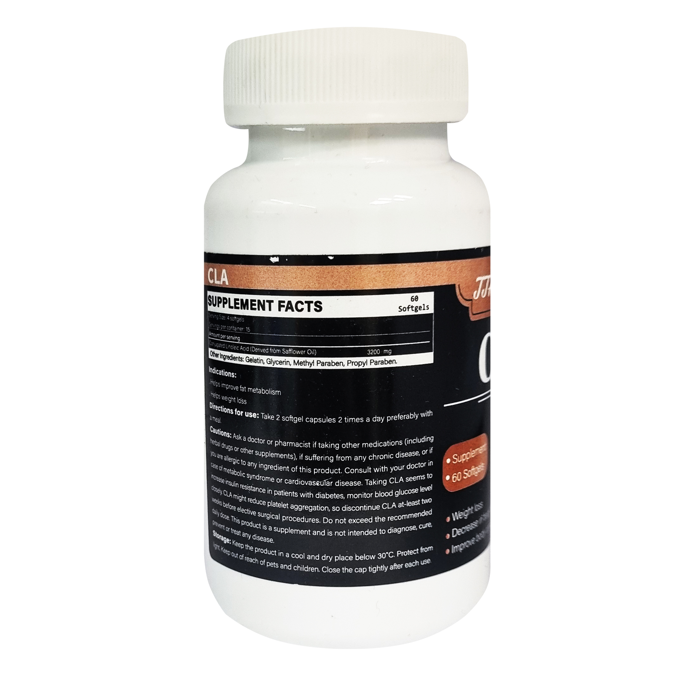 کپسول نرم سی ال ای تریتا تجارت آریا بسته 60 عددی