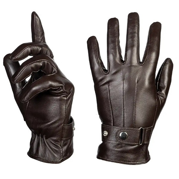 دستکش مردانه پاتن چرم آفتاب مدل DM421