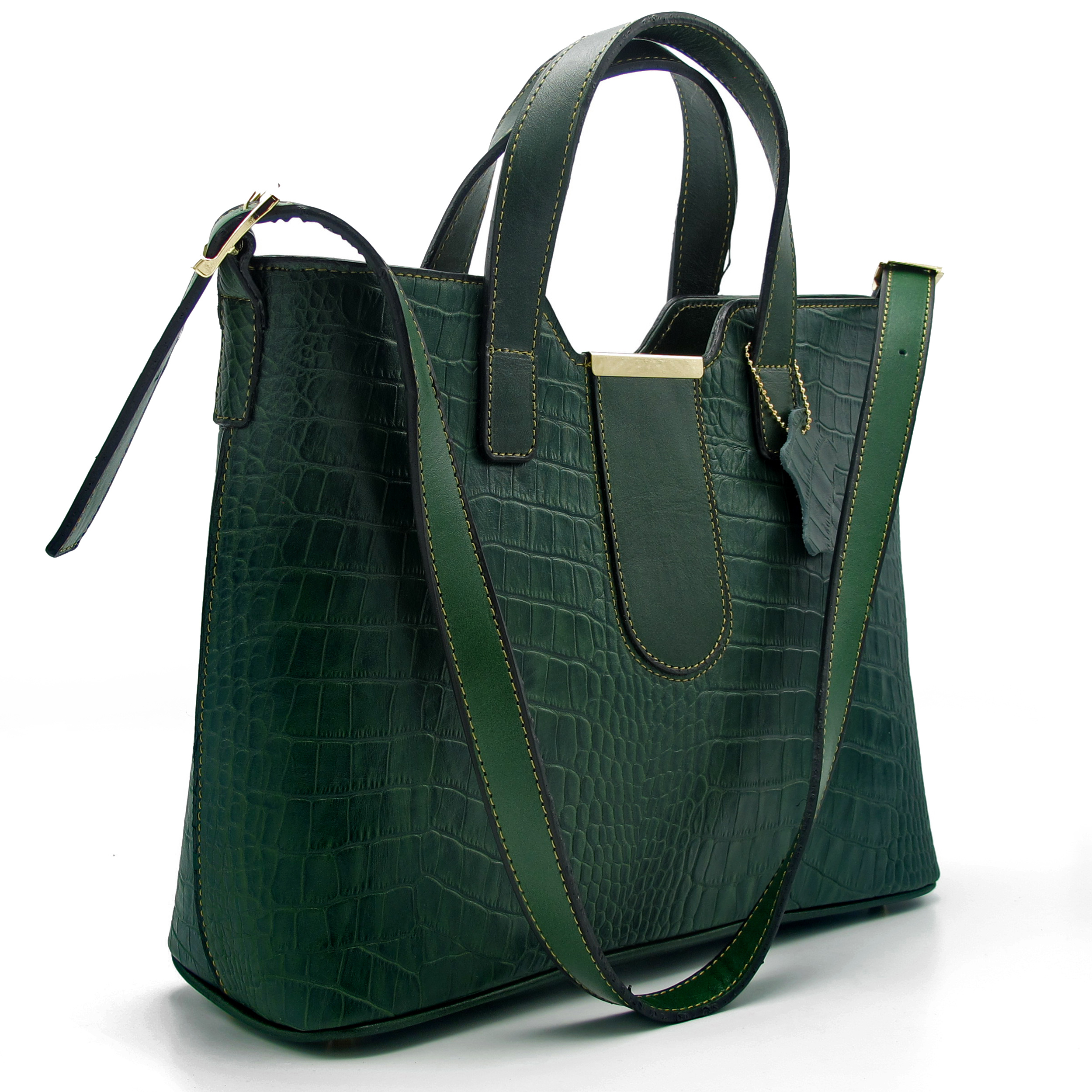 کیف دوشی زنانه مدل چرم طبیعی کد FTH151C