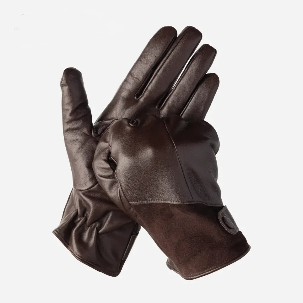 دستکش مردانه پاتن چرم آفتاب مدل M9