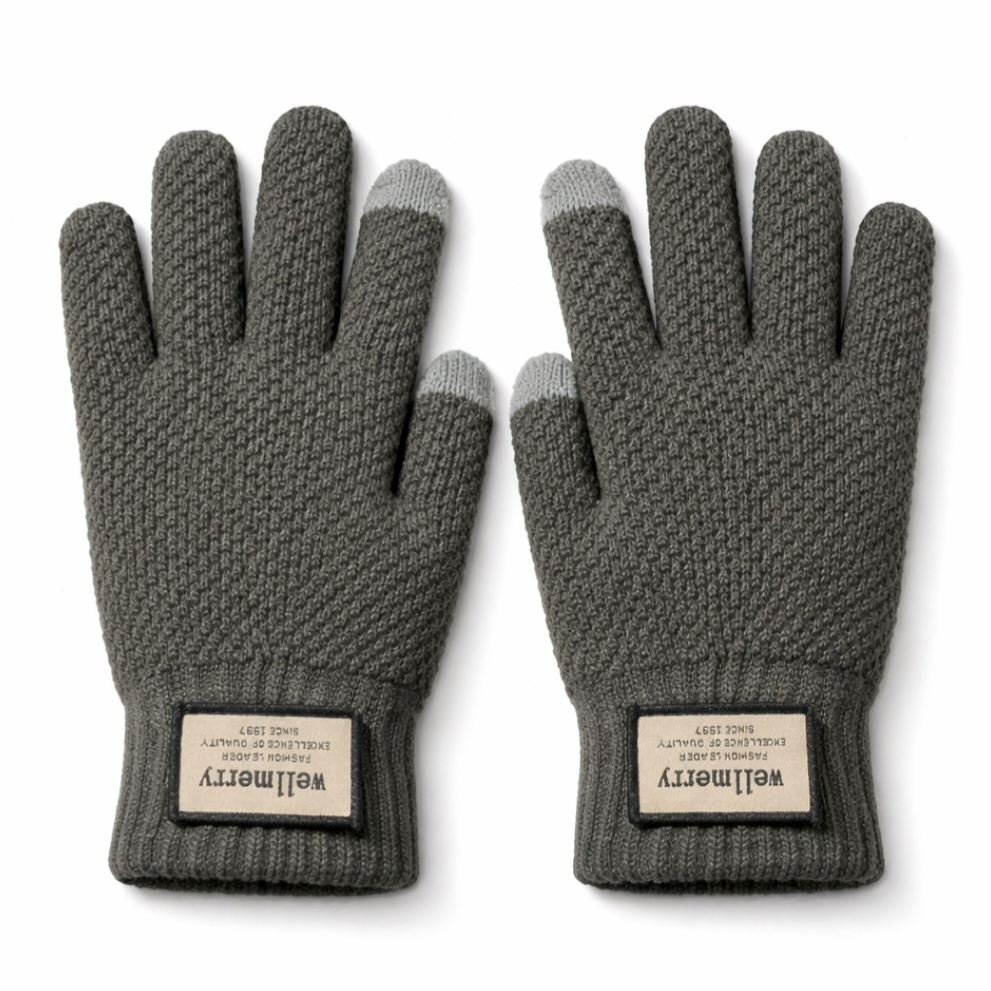 دستکش بافتنی مدل اسکرین دار