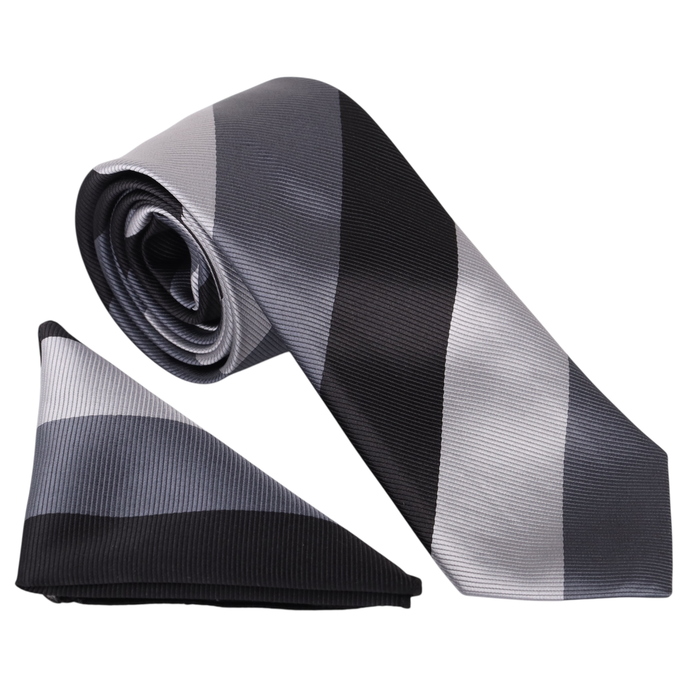 ست کراوات و دستمال جیب مردانه نسن مدل V12