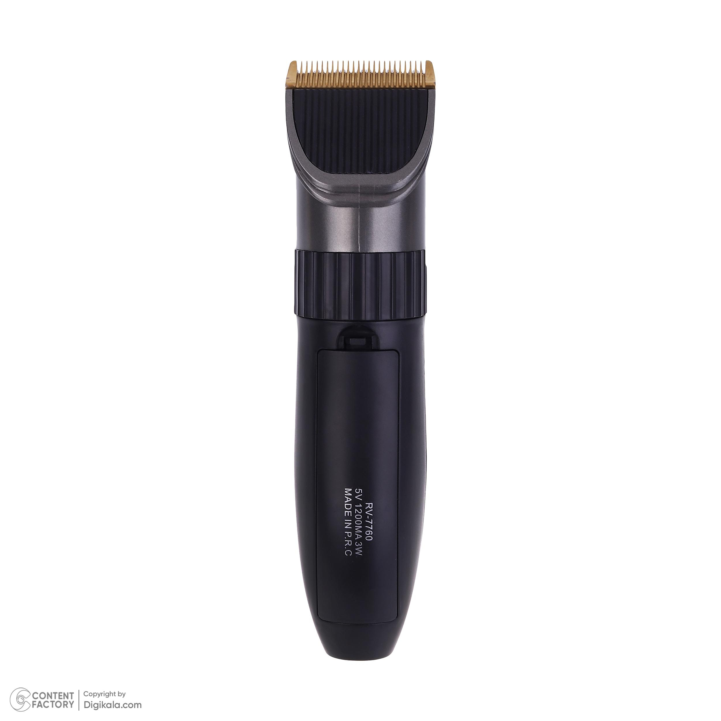 ماشین اصلاح موی بدن و صورت آر ویهان مدل RV-7760