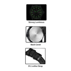 ساعت مچی عقربه‌ای کوارتز مردانه نیوی فورس مدل NF9248-B.BE.B