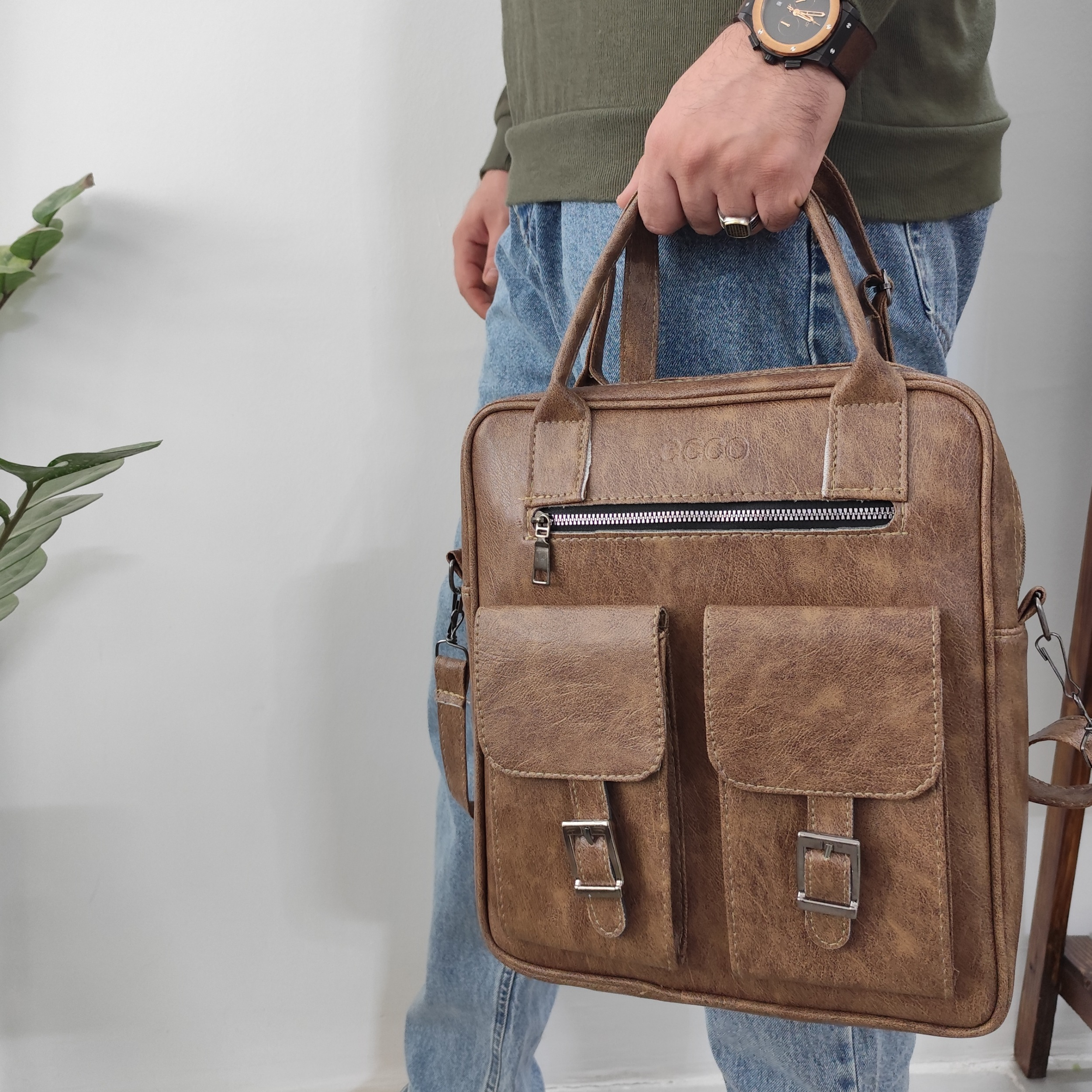 کیف رودوشی مدل دوجیب Sch-m20