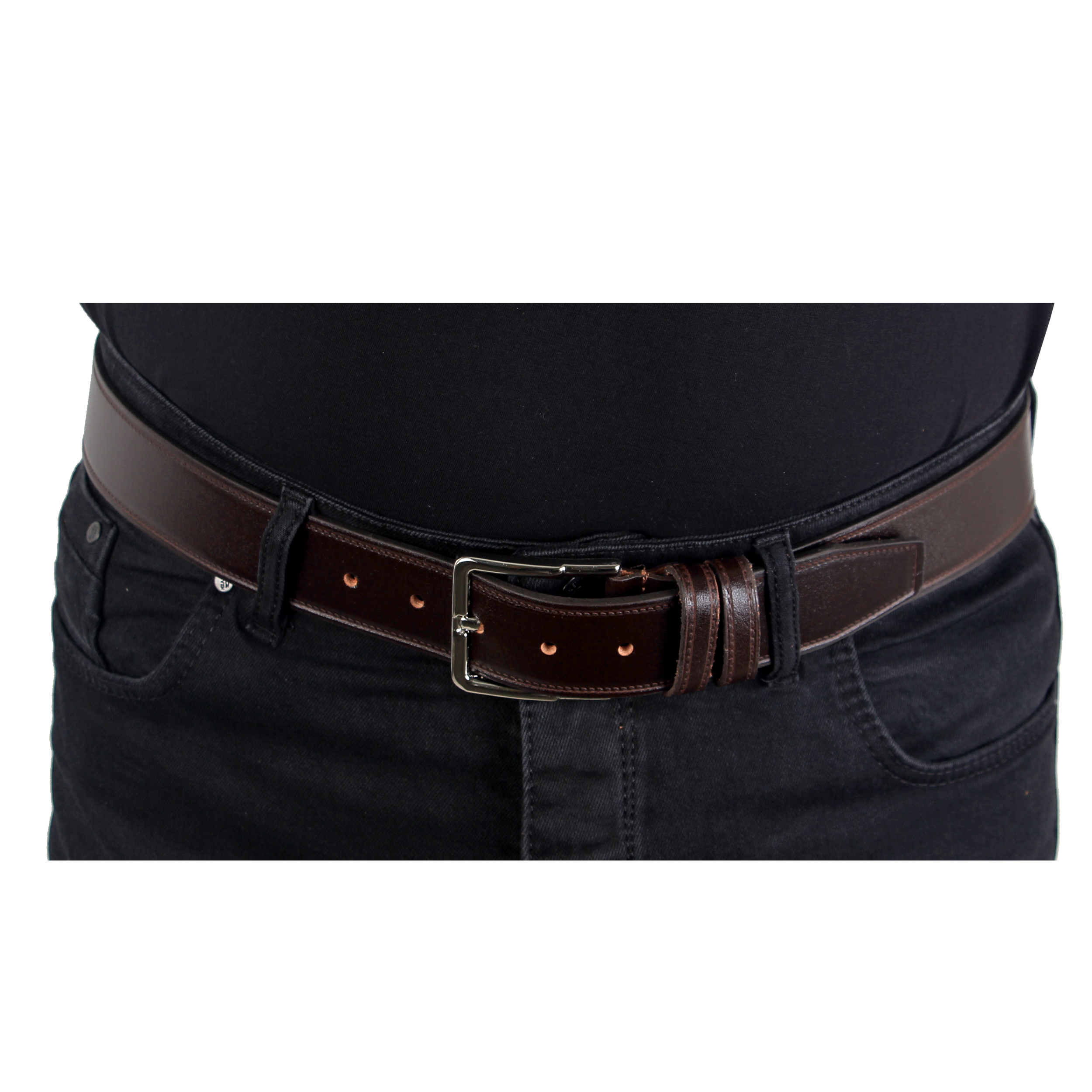 کمربند مردانه چرم بارز مدل DM94.Q