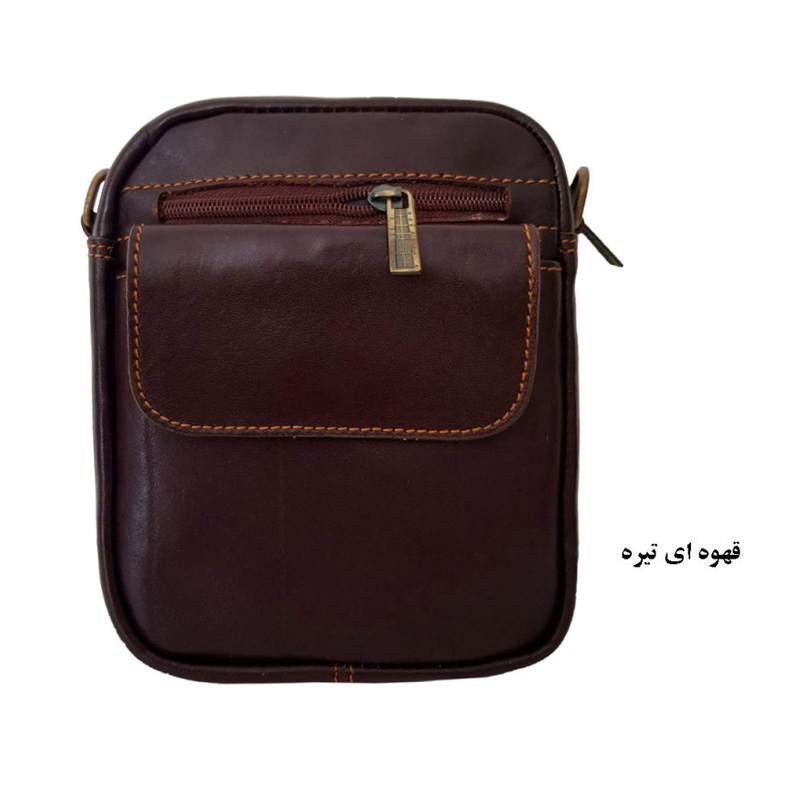 کیف رودوشی مردانه چرم ما مدل تک جیب