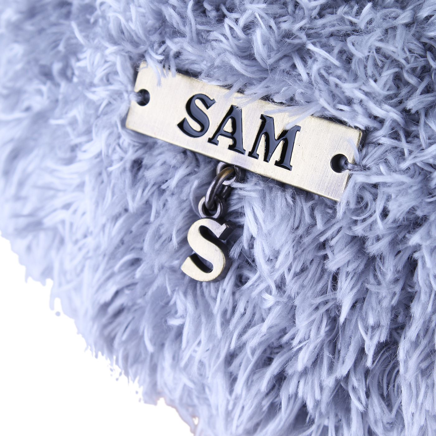 کلاه بافتنی سام مدل دو رو خز طرح مارک فلزی کد 512