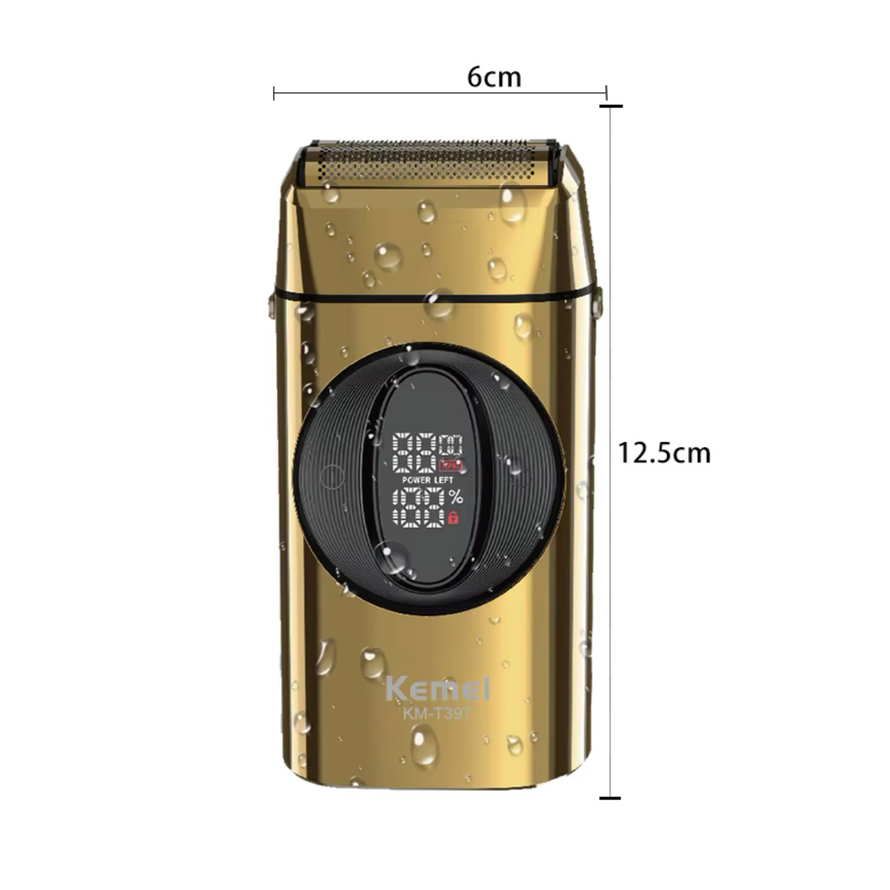 ماشین اصلاح موی صورت شارژی کیمی مدل KM-T397