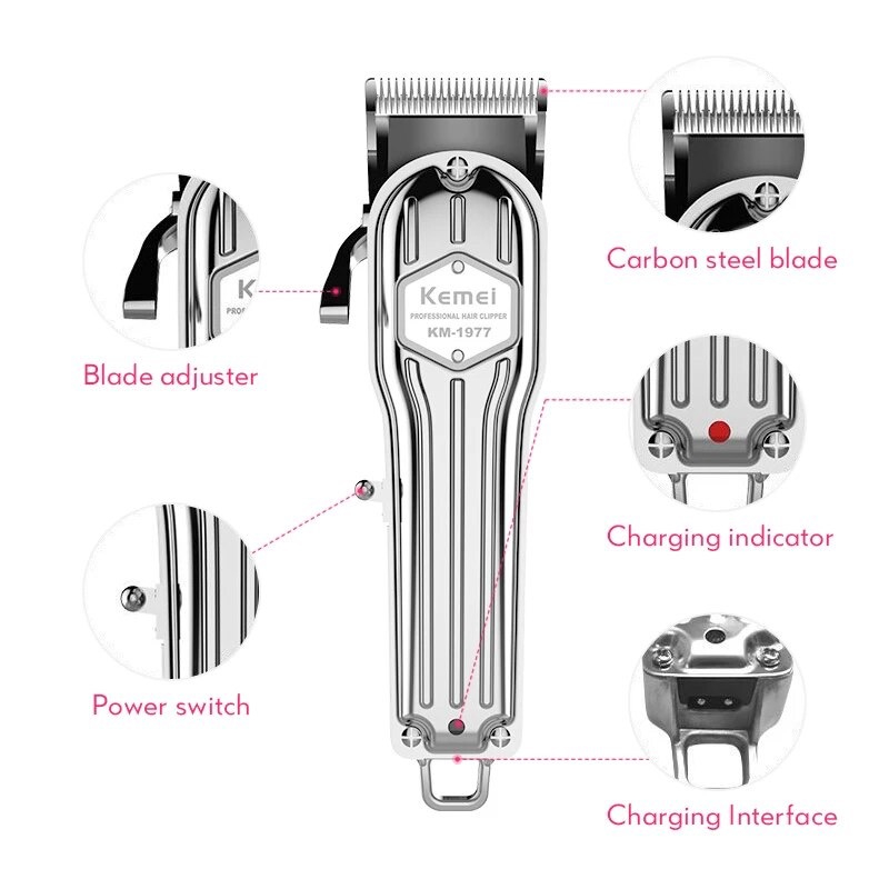 ماشین اصلاح موی سر و صورت کیمی مدل KM-1977