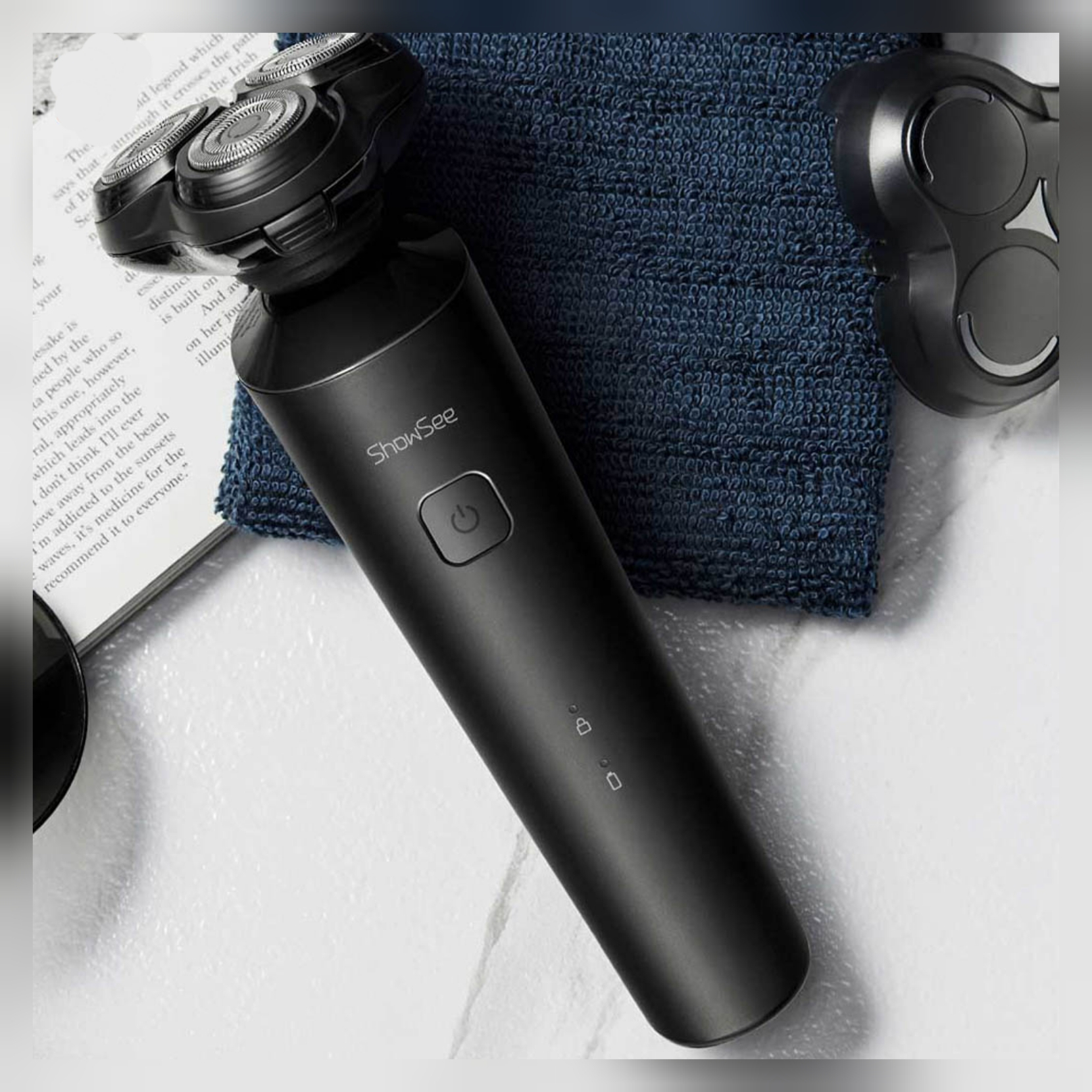 ست ماشین اصلاح موی صورت و بدن شوسی مدل Mi F303-BK