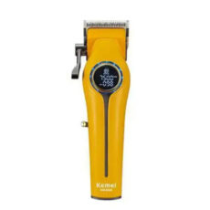 ماشین اصلاح موی سر و صورت شارژی کیمی مدل KM-8566 3in1 مجموعه 3 عددی