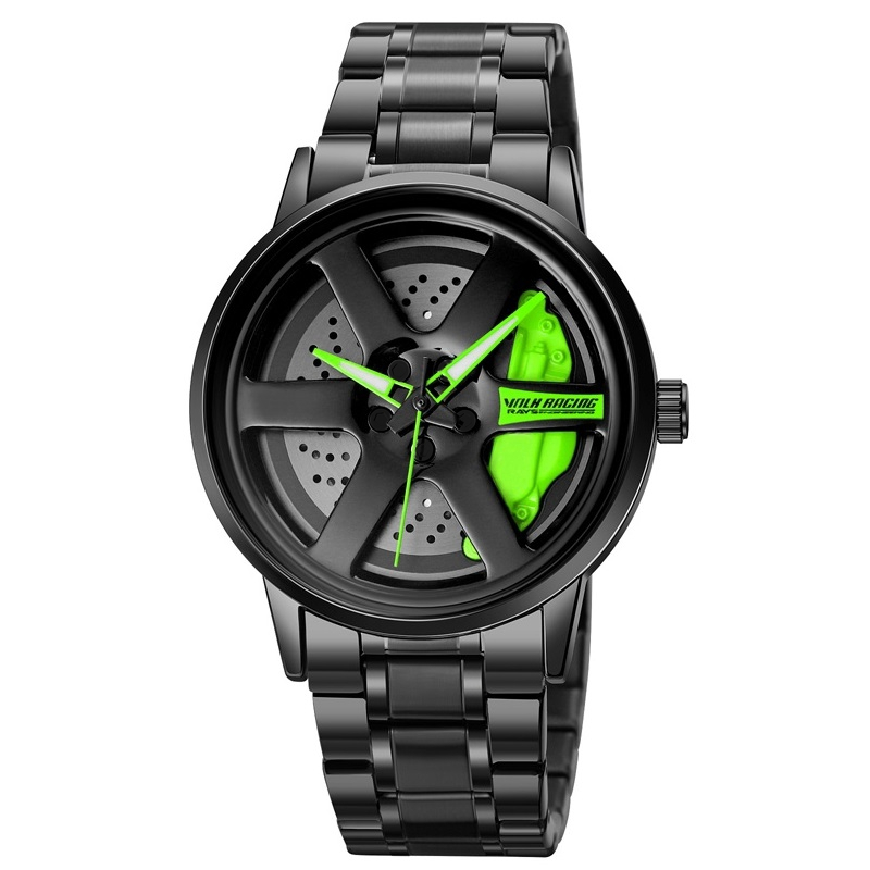 ساعت مچی عقربه‌ای کوارتز مردانه مدل رینگ چرخان کد E24