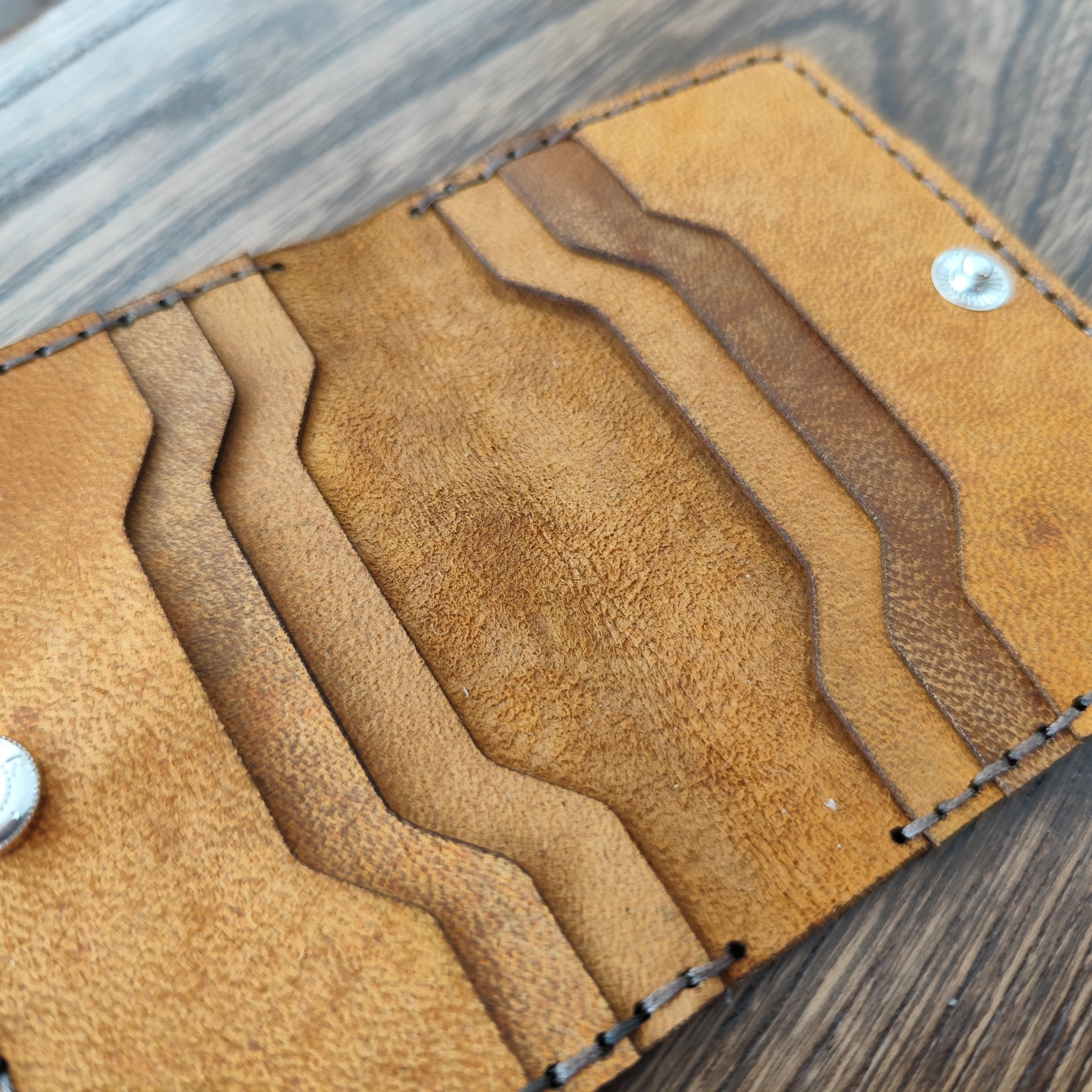 ست هدیه مدل چرم طبیعی بزی دقت ترنج NG-3