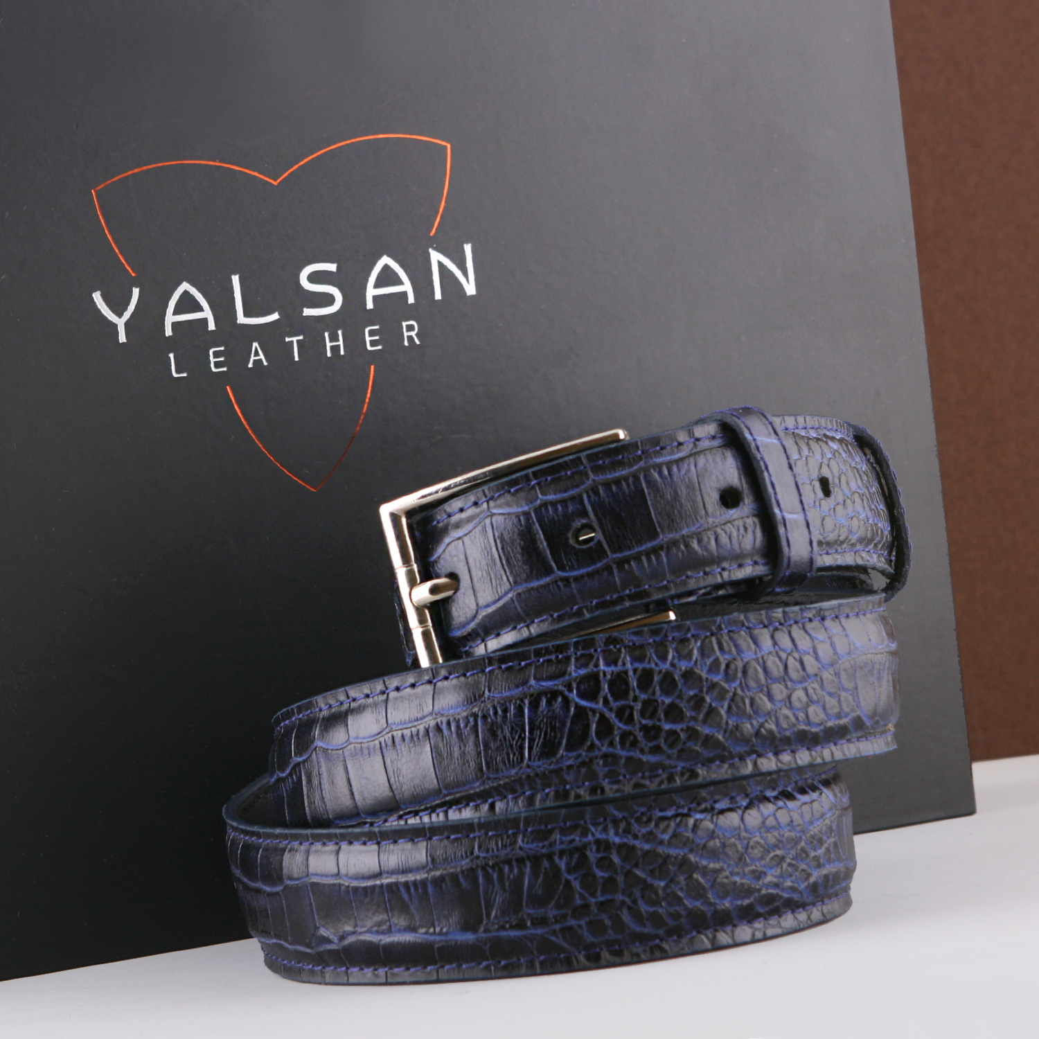 ست هدیه مردانه چرم یلسان مدل رادیس کد CHN-KAM-026-GC