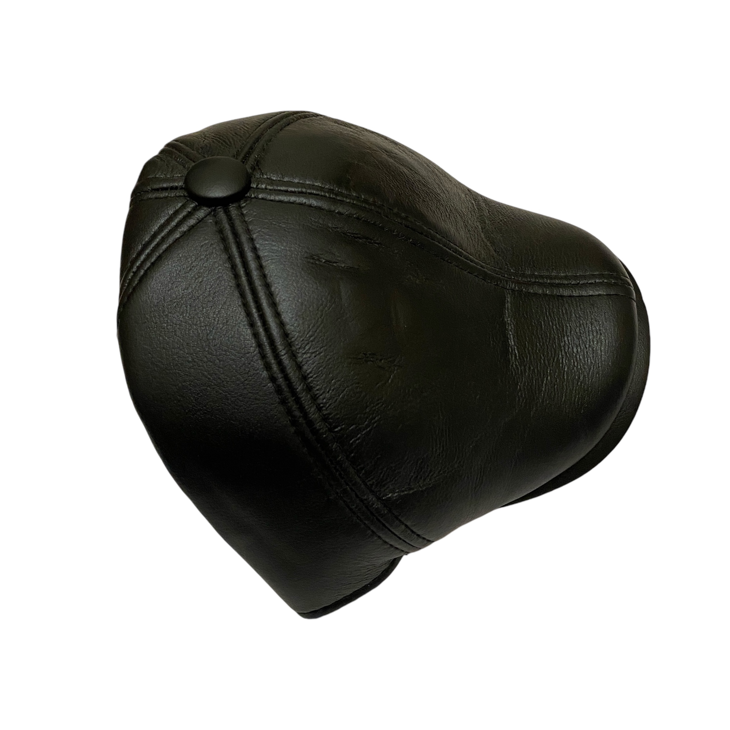 کلاه مردانه مدل باراتا چرمی رنگ مشکی