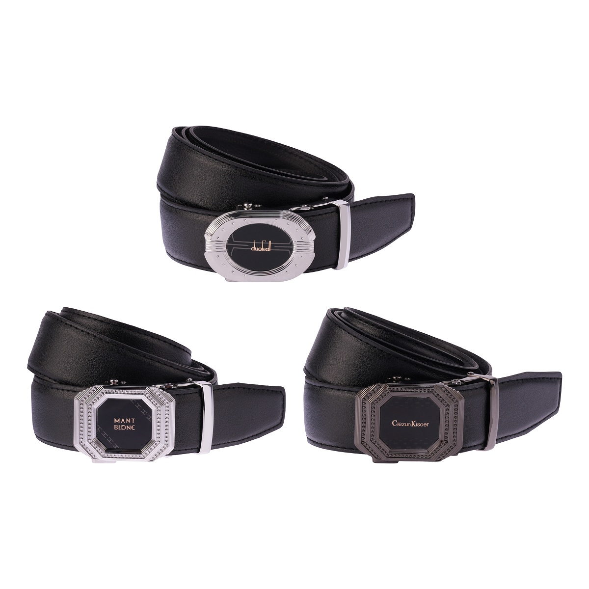 کمربند مردانه مدل ریلی MERI کد 38 بسته 3 عددی