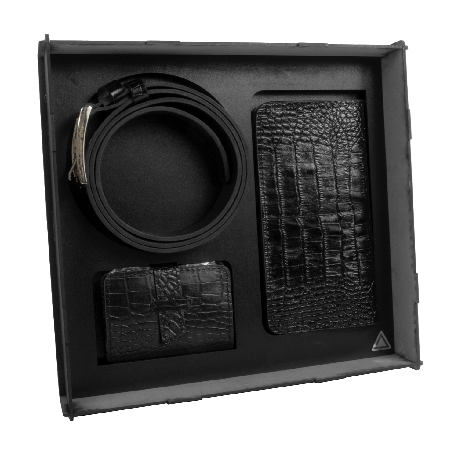 ست هدیه مردانه چرم آراهمراه مدل ASET54