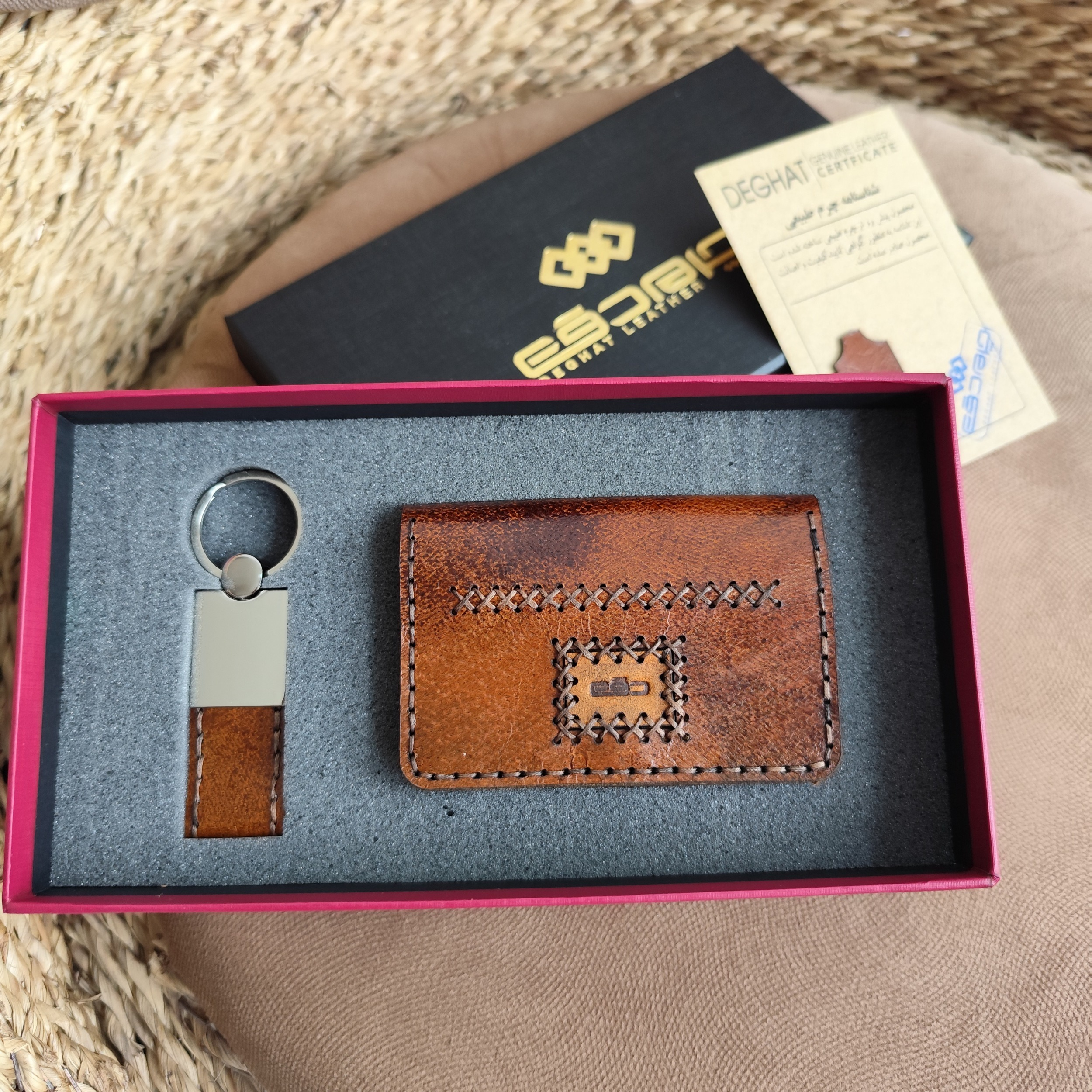 ست هدیه چرم دقت مدل Sch-set10010