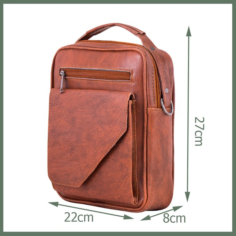 کیف رودوشی مردانه مدل ساده 406