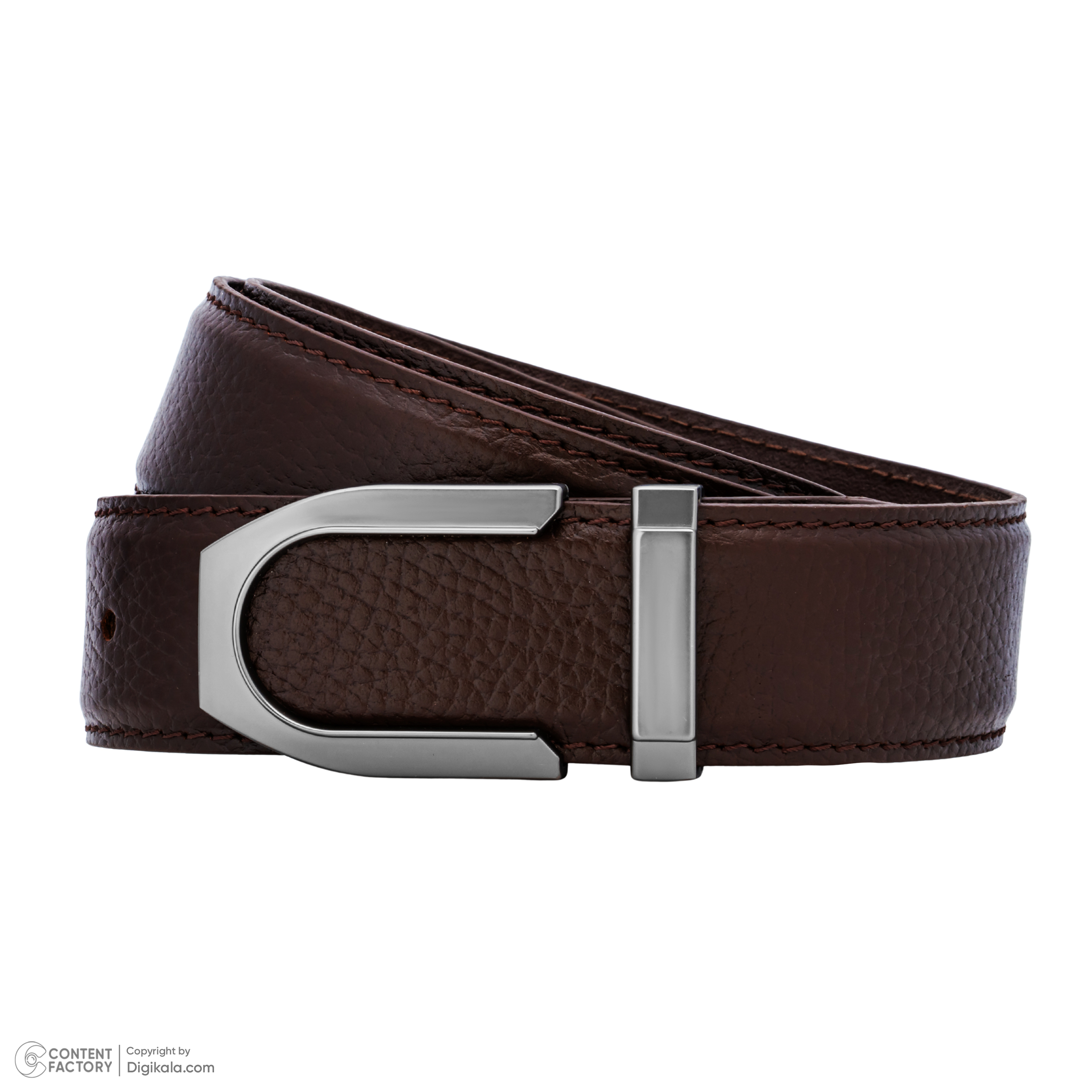 کمربند مردانه چرم مشهد مدل N6506-088