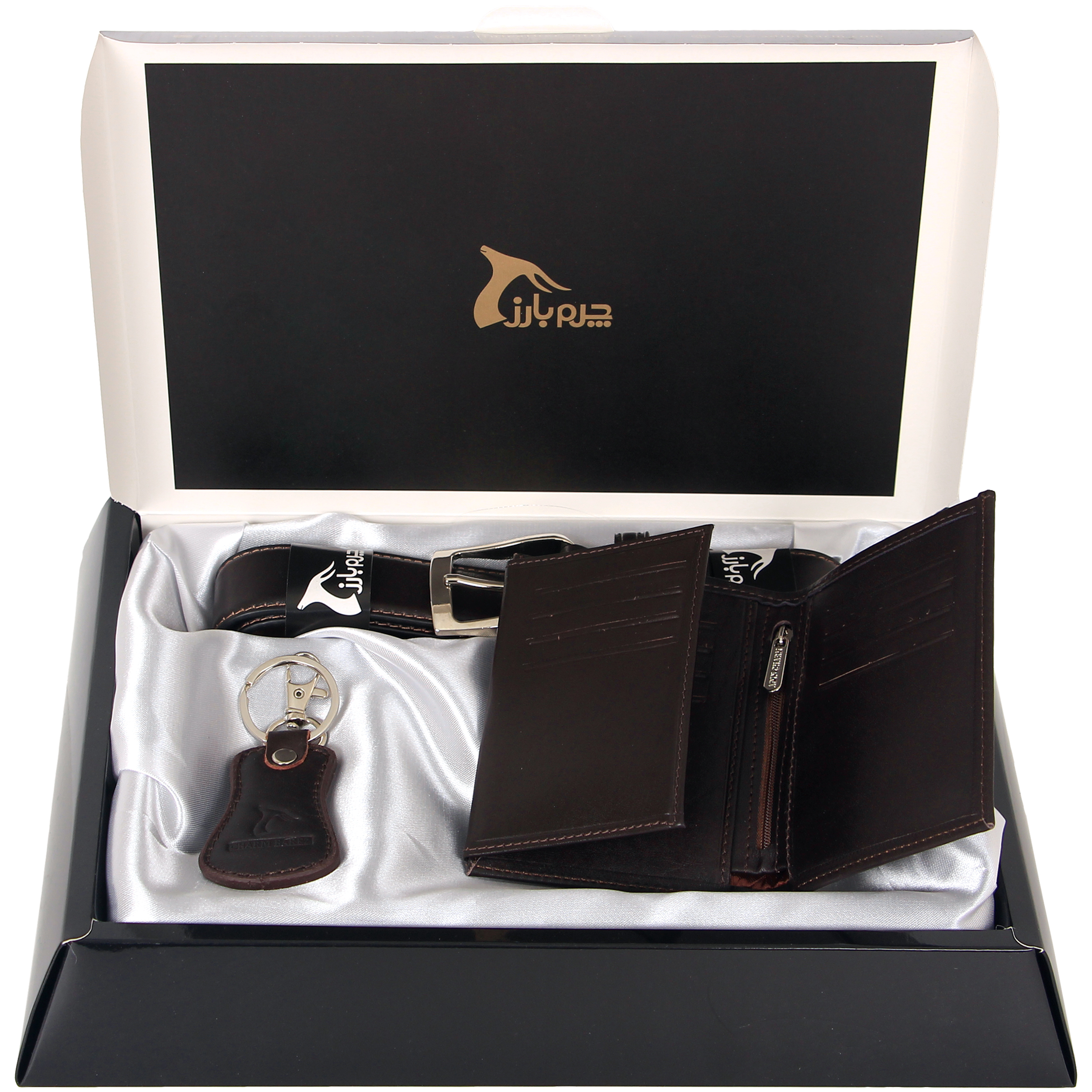 ست هدیه مردانه چرم بارز مدل DS61.1