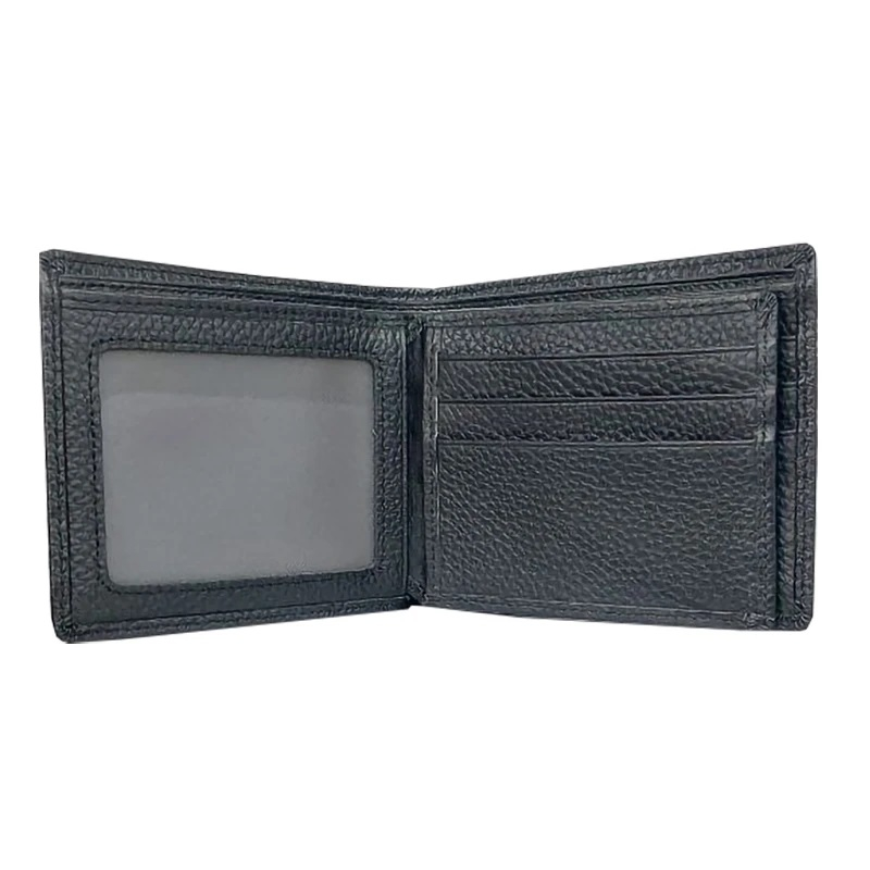 کیف پول مون بلان مدل افقی چرم طبیعی کد 458