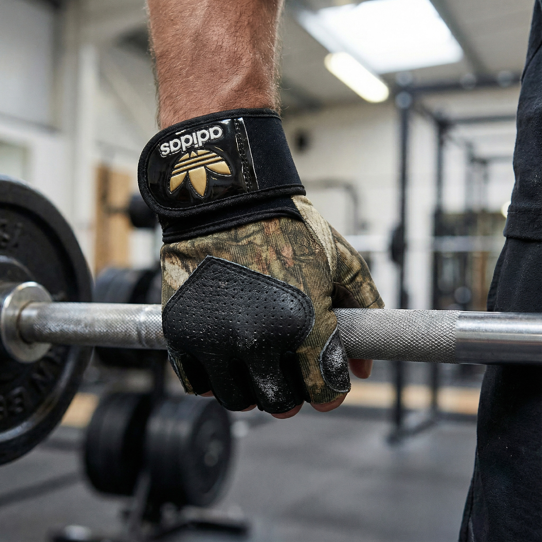 دستکش بدنسازی مردانه مدل ADS1807