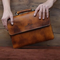 کیف اداری چرم بارثاوا مدل 1105