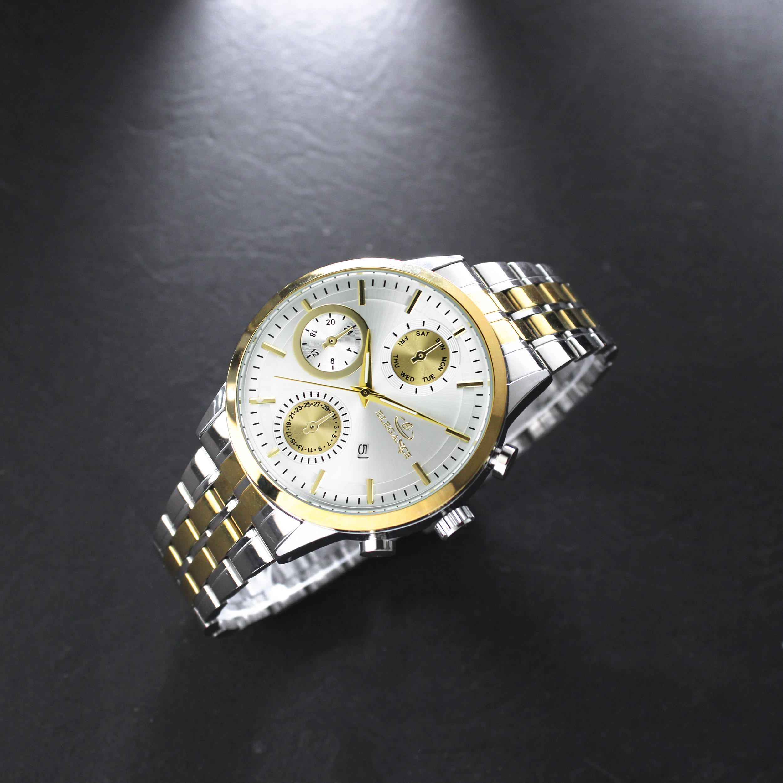 ساعت مچی عقربه‌ای کوارتز مردانه الگانس مدل EMDOSJ3564