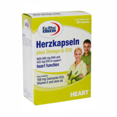 کپسول هرتز کپسول پلاس امگا و کیوتن یوروویتال بسته 30 عددی