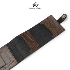 کیف دسته چک چرم عطارد مدل چرم طبیعی کد k66