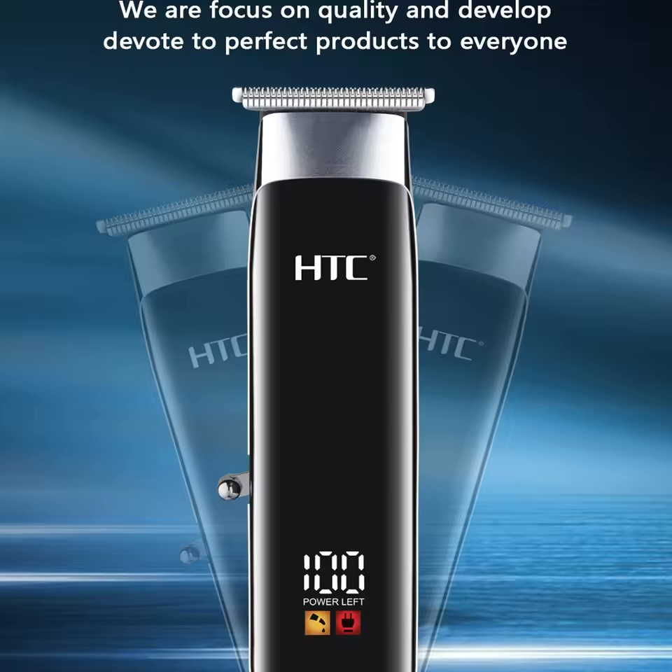 ماشین اصلاح موی سر و صورت شارژی اچ تی سی مدل AT-568