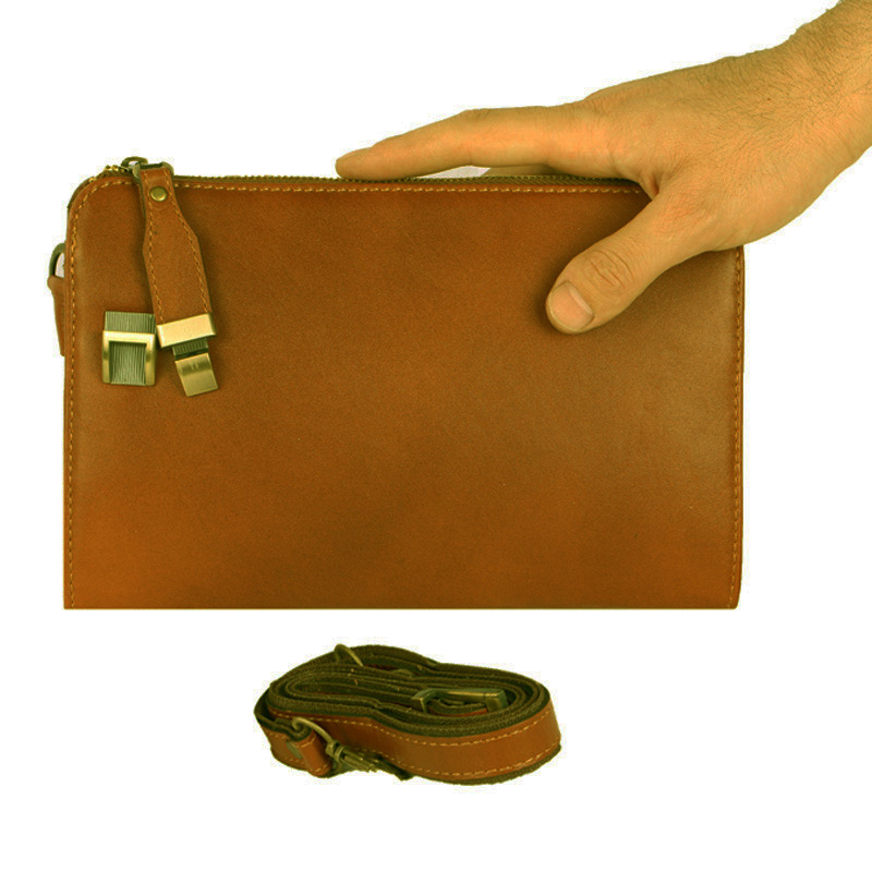 کیف دستی مردانه لیدوما مدل چرم طبیعی Li-807